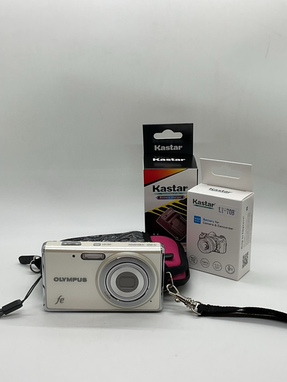 Olympus FE 14 Megapixel Compact Digital Camera with Wrist Strap